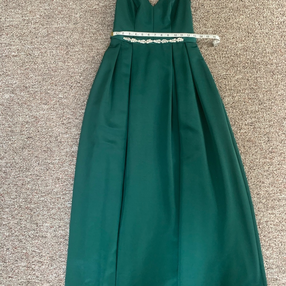 Oleg Cassini Bridesmaid Dress in Juniper